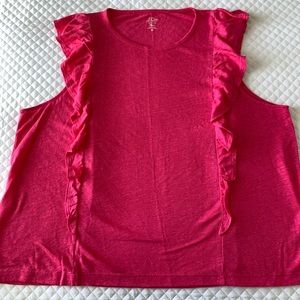 NWOT JCREW Linen blend tshirt!